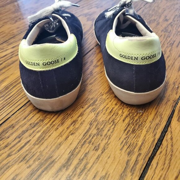 Authentic Women's Golden Goose Sneaker, Size 34 (US W 4) Black leather, Great Co - Picture 6 of 10